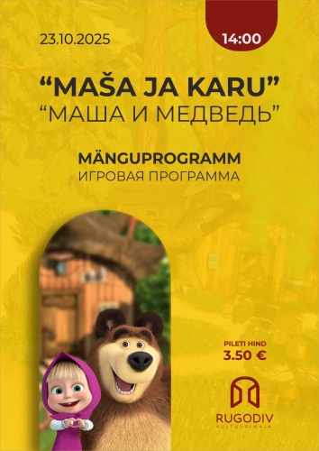 Mänguprogramm: "Maša ja Karu"
